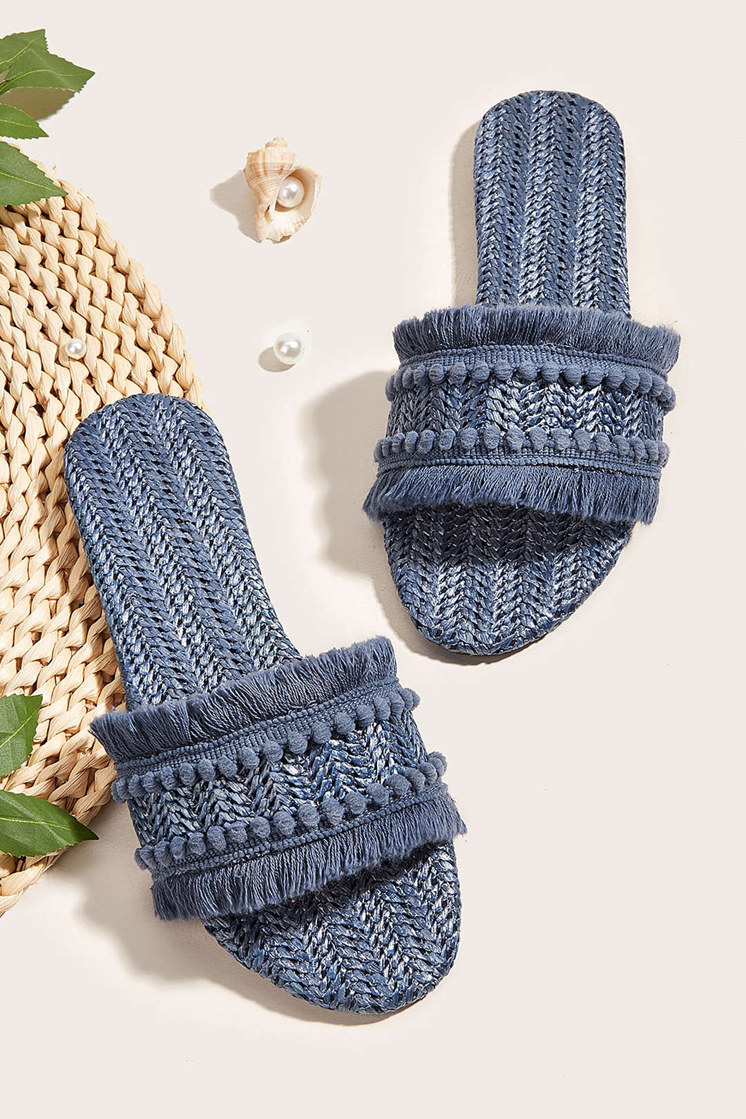 Chique Fringe Pantoffels voor Knusse Comfort