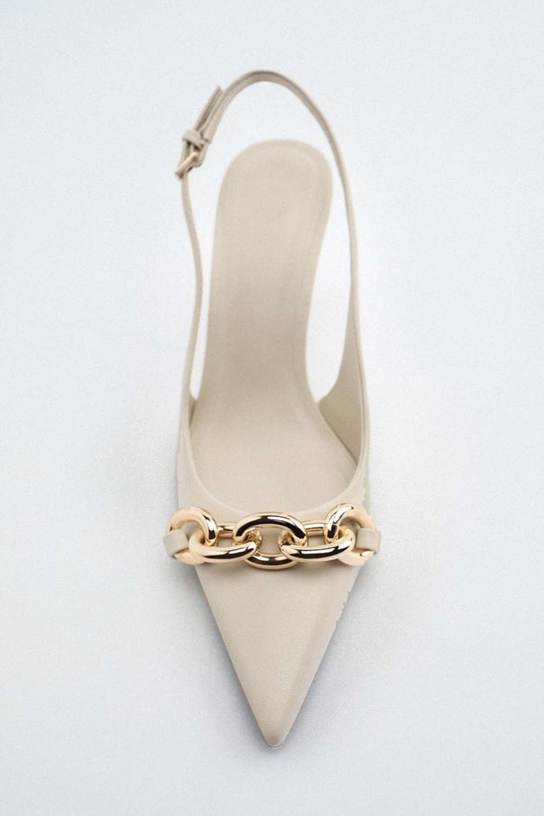 Sprankelende metalen spijkerhakketting