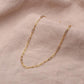 Elegante Gouden Paperclip Ketting - Bianca voor een Stijlvolle Look