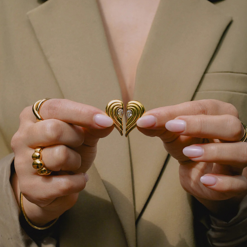 Romantische Gebroken Hart Oorbellen - Perfect voor Valentijnsdag