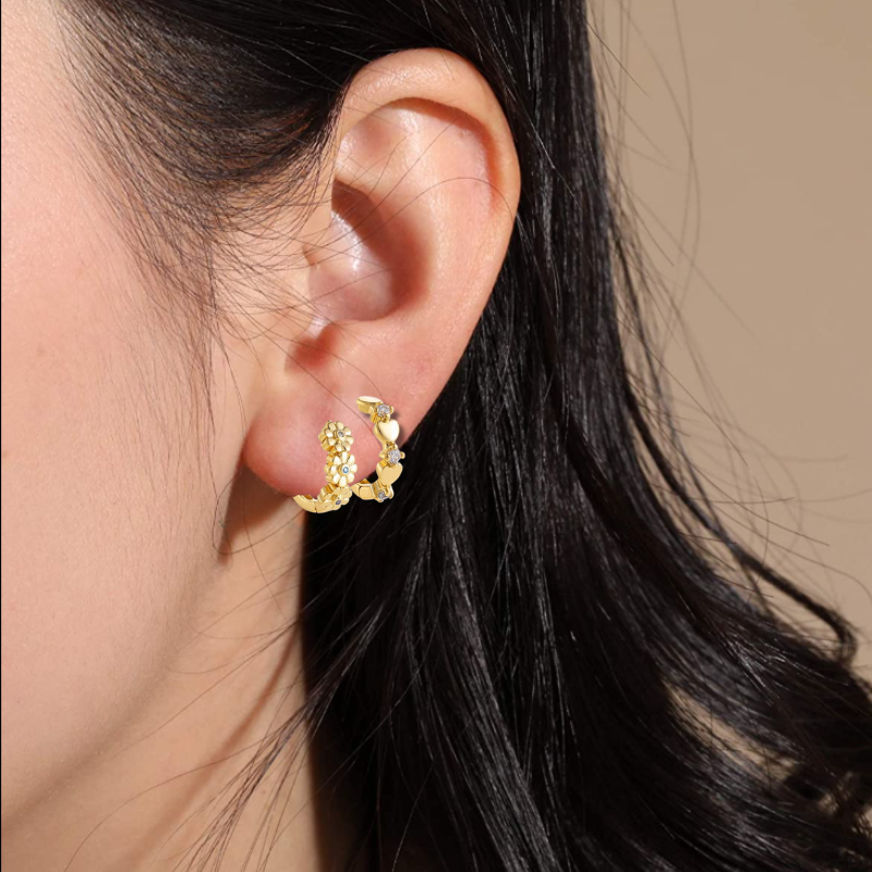 Klassieke Hoop Oorbellen - Pauline