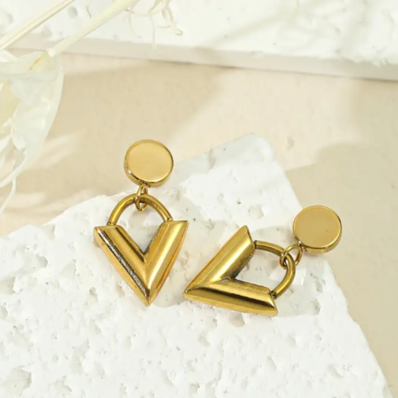 Luxe Stud Oorbellen - Lucretia