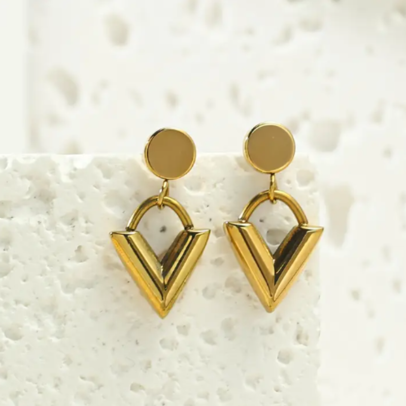 Luxe Stud Oorbellen - Lucretia