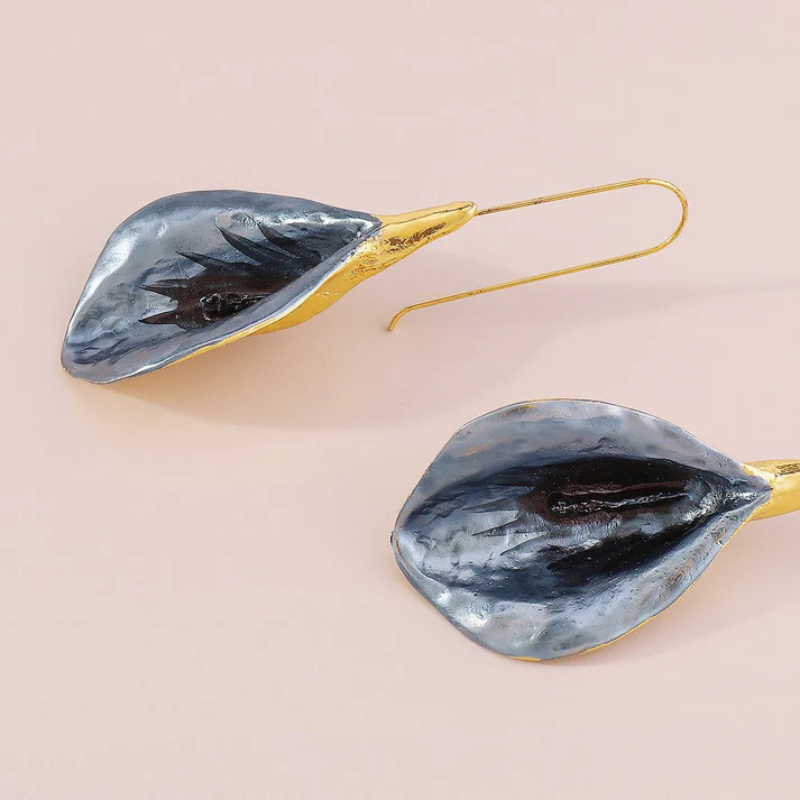 Elegante Bloem Bengelen Oorbellen - Bella voor een verfijnde look