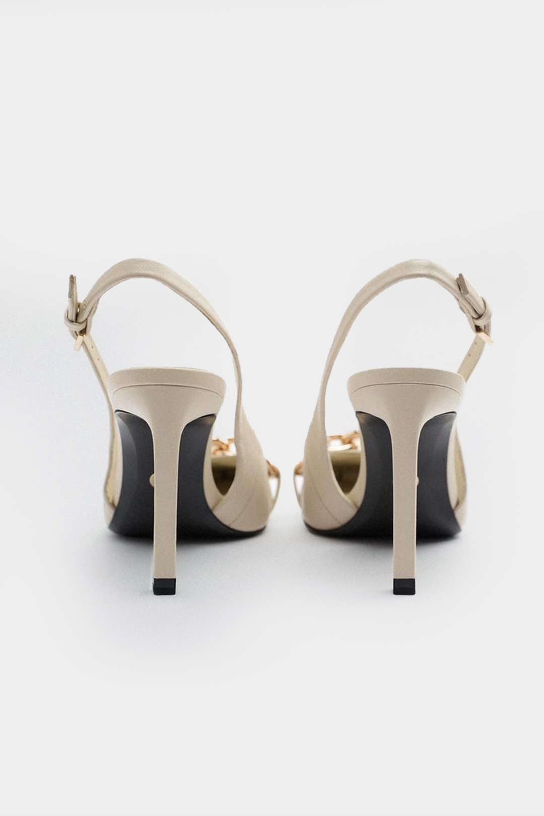 Sprankelende metalen spijkerhakketting