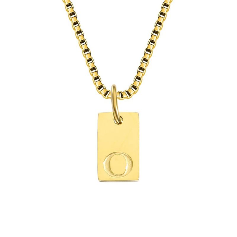 Elegante Initialen-Letterketten – Stilvolles Personalisiertes Schmuckstück von Aleid