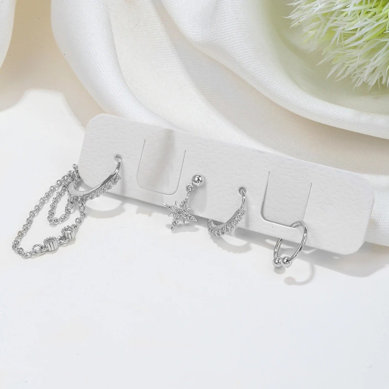 Luxe Glamour Oorbellen - Kiki