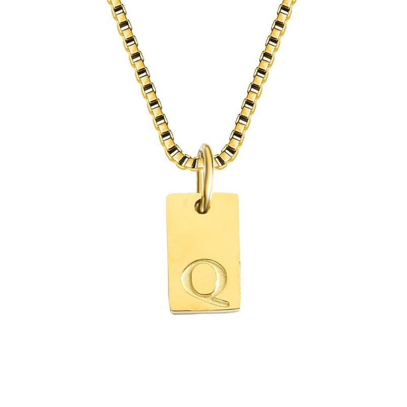 Elegante Initialen-Letterketten – Stilvolles Personalisiertes Schmuckstück von Aleid