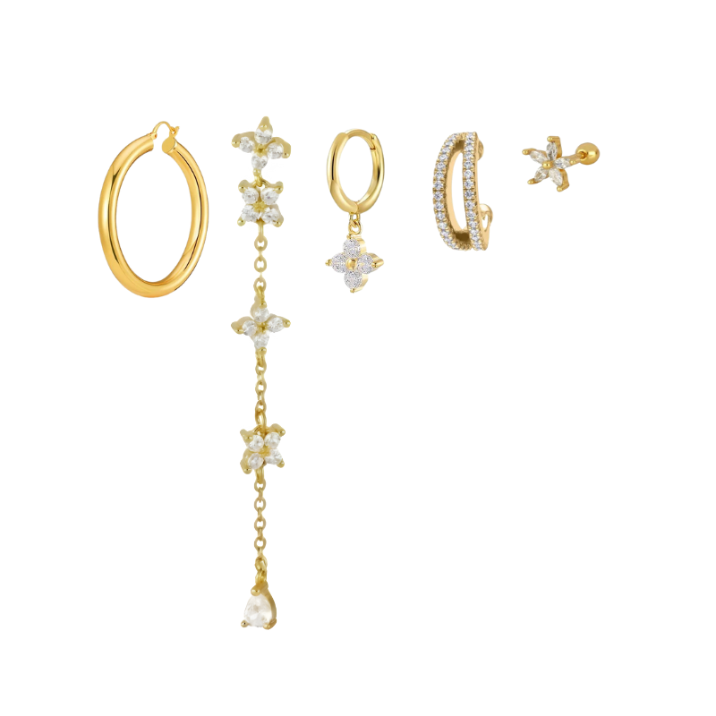 Fonkelende Oorbellen Set - Evi