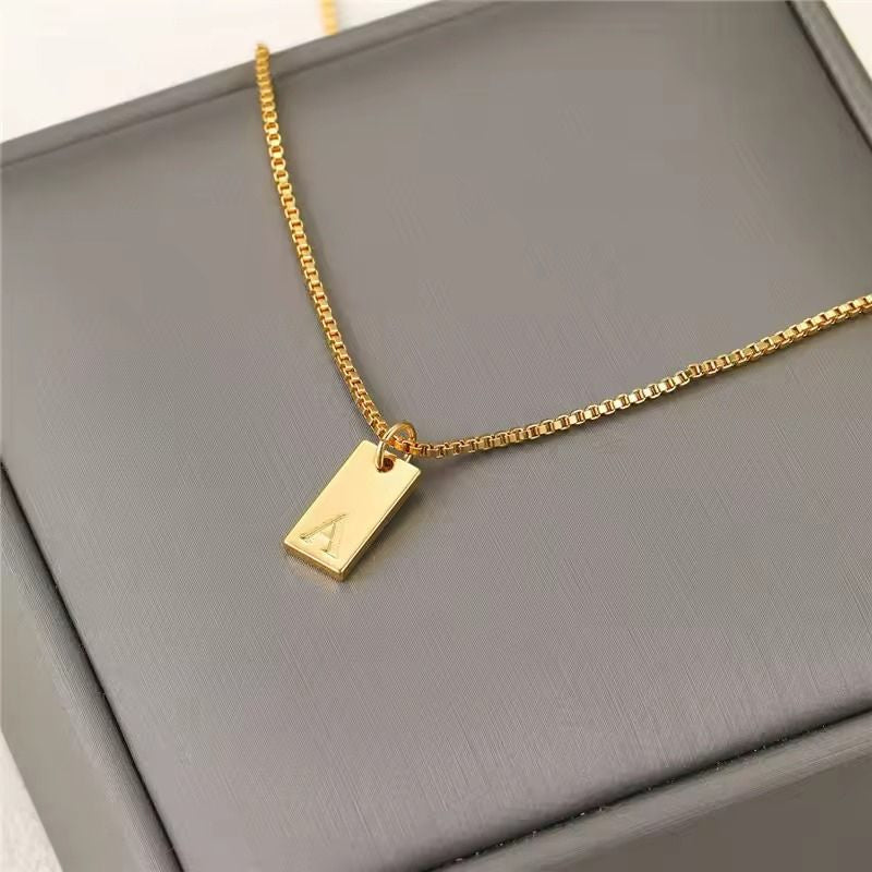 Elegante Initialen-Letterketten – Stilvolles Personalisiertes Schmuckstück von Aleid