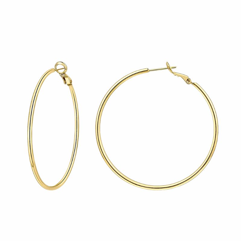 Grote Gouden Oorringen – Bibi