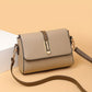 Annemiek™| Retro PU Leren Crossbody Tas met Kleurcontrast