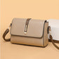 Annemiek™| Retro PU Leren Crossbody Tas met Kleurcontrast