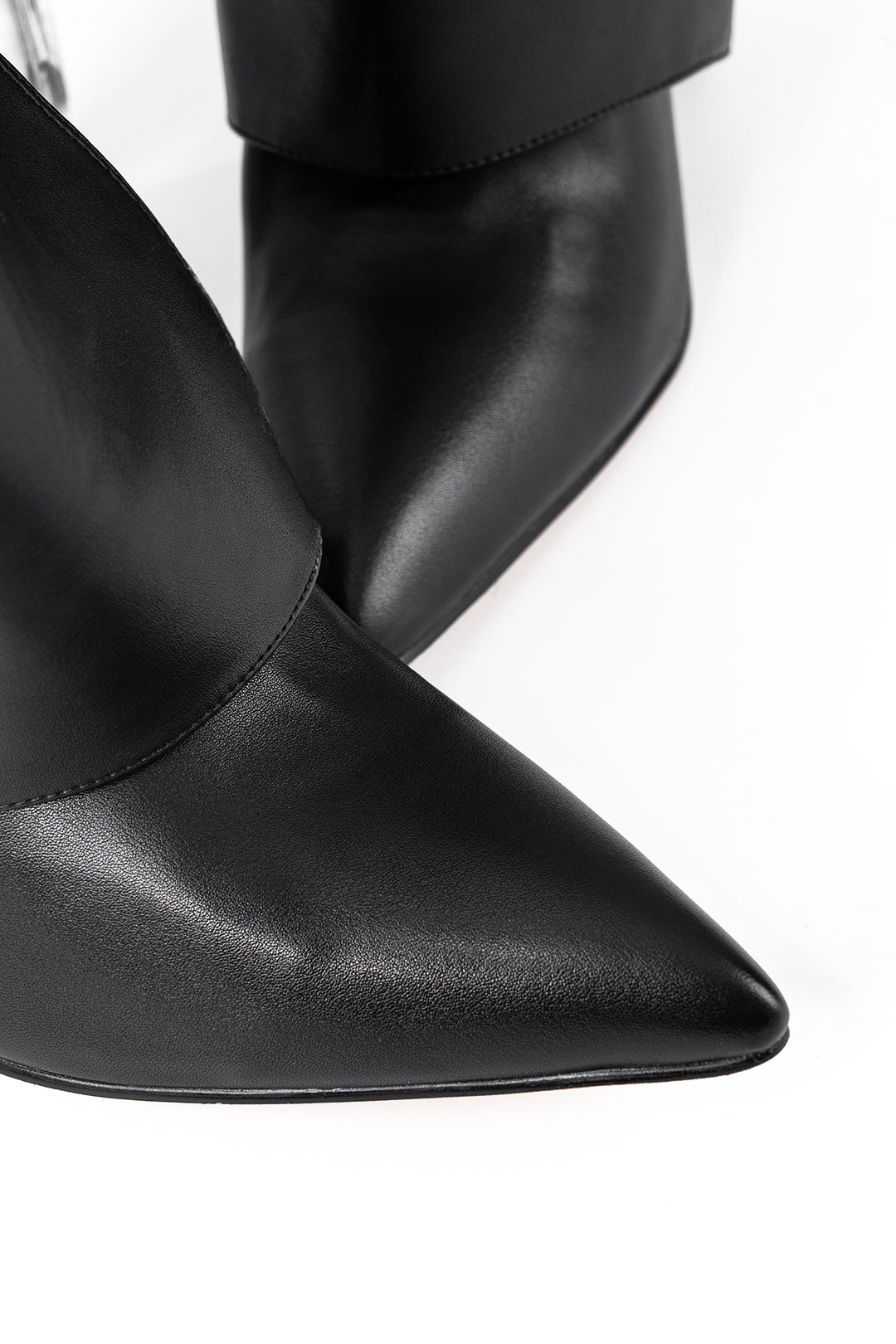 Stijlvolle metalen gespte sokken voor kniehoge laarzen