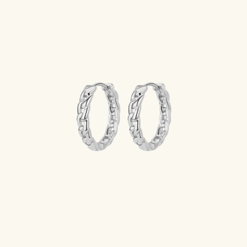 Ketting Hoepel Oorbellen - Susan