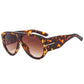 Chic Leopard Print Sunglasses with Stylish Frame