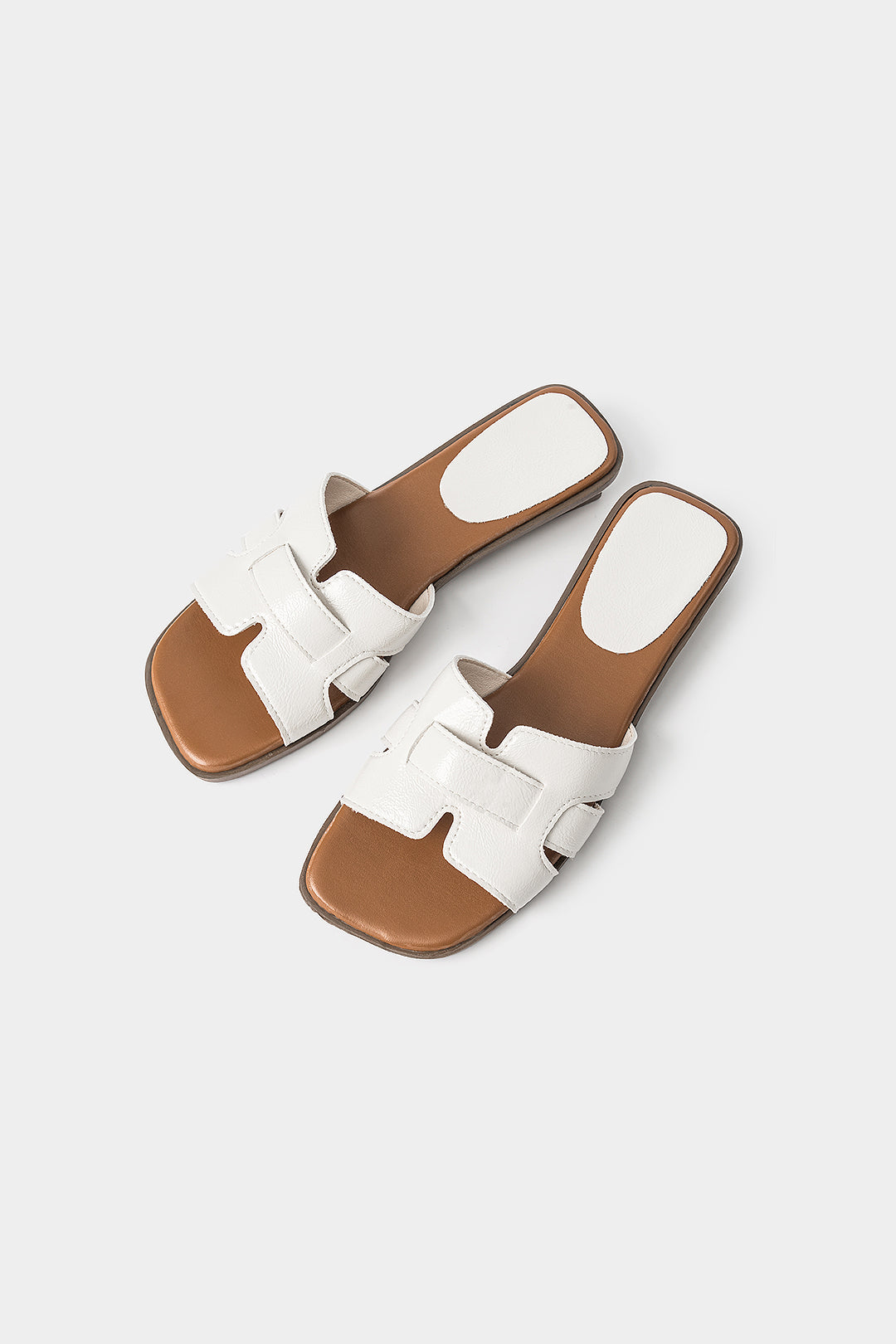 Vierkante neus sloffen voor stijlvolle comfort