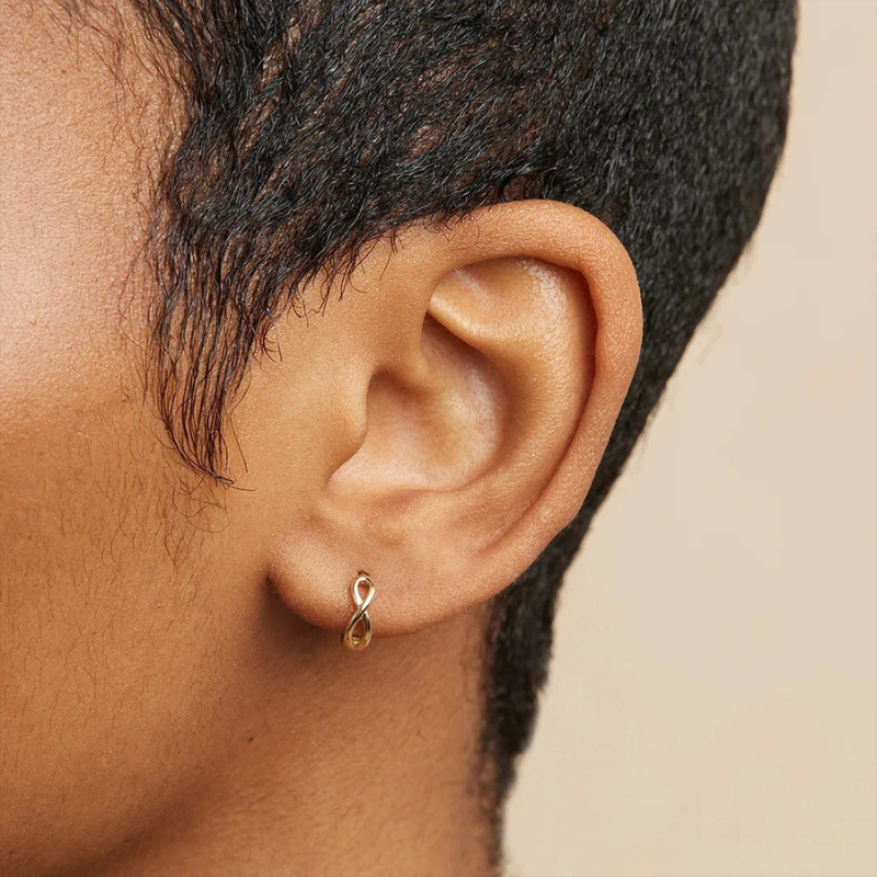 Elegante Oneindige Oorbellen - Sarah voor een tijdloze en stijlvolle uitstraling