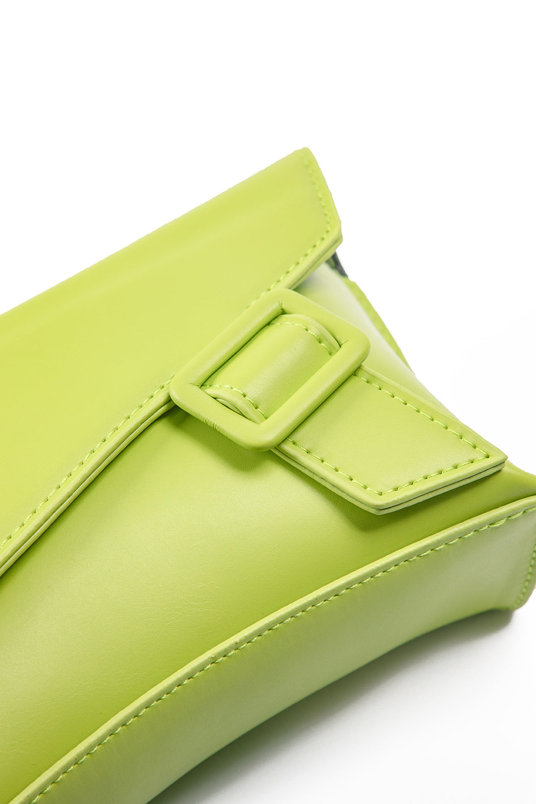 Chic Metallic Nepenleren Vierkante Crossbody Schoudertas