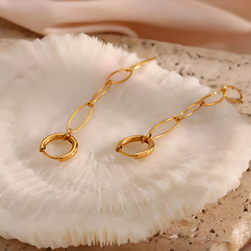 Minimalistisch Ketting Oorbellen - Layla