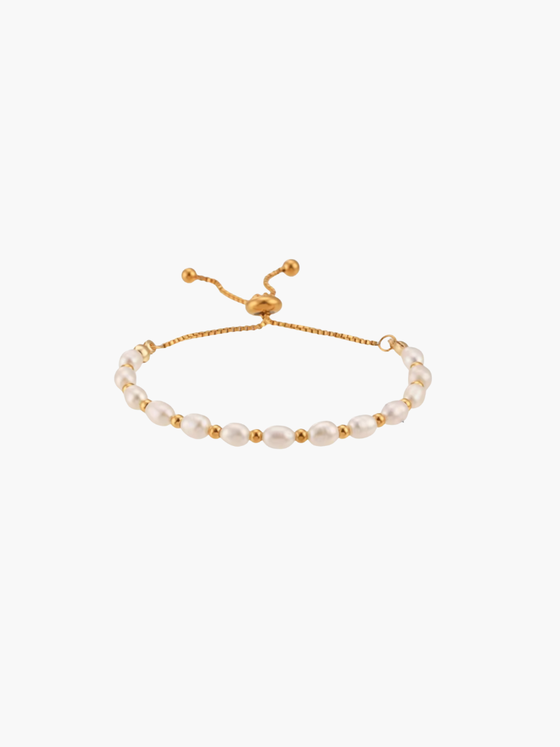Elegante armband met luxe parels