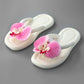 Chic Orchid Design Slippers voor Stijlvol Comfort