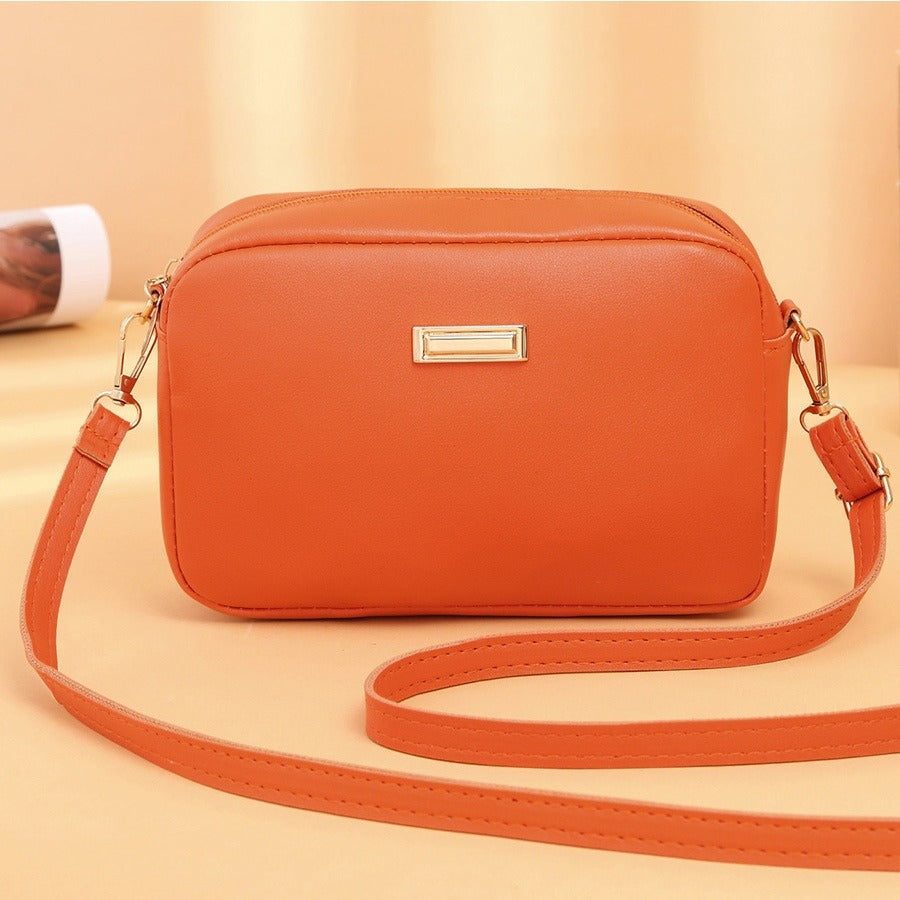 Schoudertas van synthetisch leer voor dames - Clara