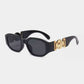 Chic Metal-Framed Sunglasses
