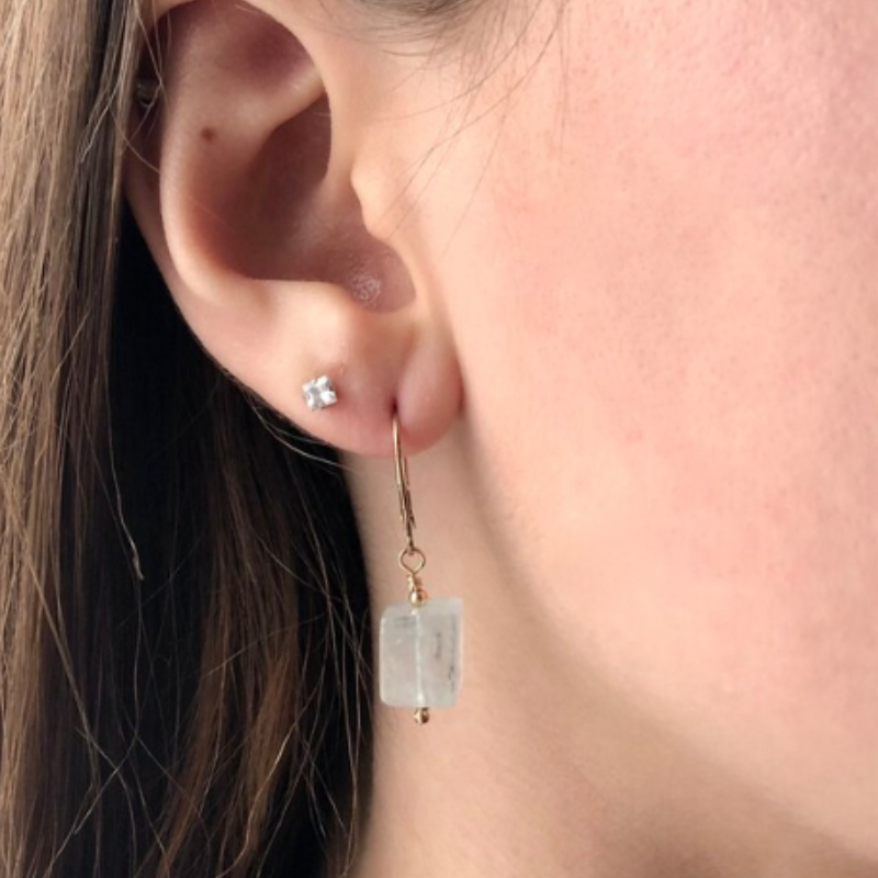 Icy Kristal Oorbellen - Moni