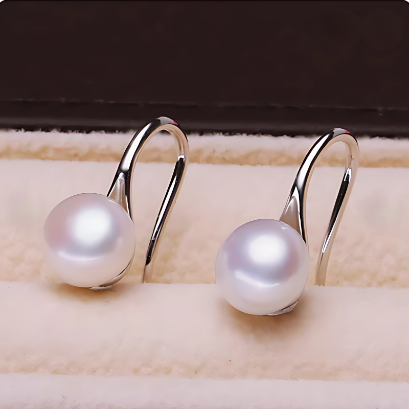 Klassieke Druppeloorbellen met Parel - Classic