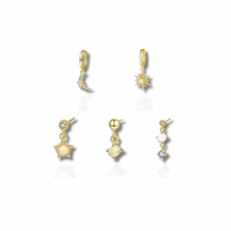 Klassieke Sunshine Oorbellen - Druppel