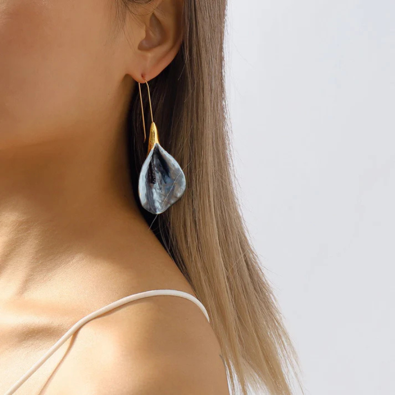 Elegante Bloem Bengelen Oorbellen - Bella voor een verfijnde look