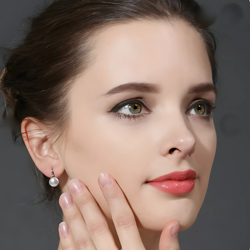 Klassieke Druppeloorbellen met Parel - Classic