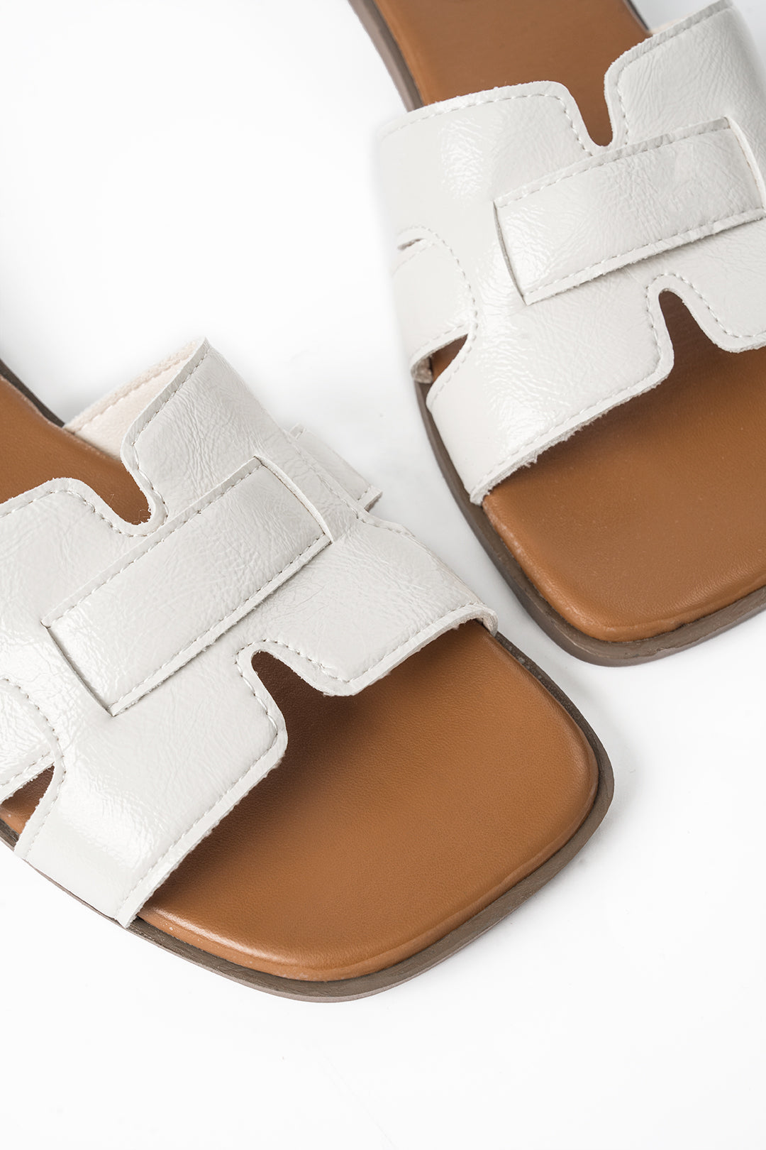 Vierkante neus sloffen voor stijlvolle comfort