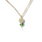 Zirkoon Zonnebloem Ketting - Elegante Scarlett Halsketting met Zonbloemontwerp
