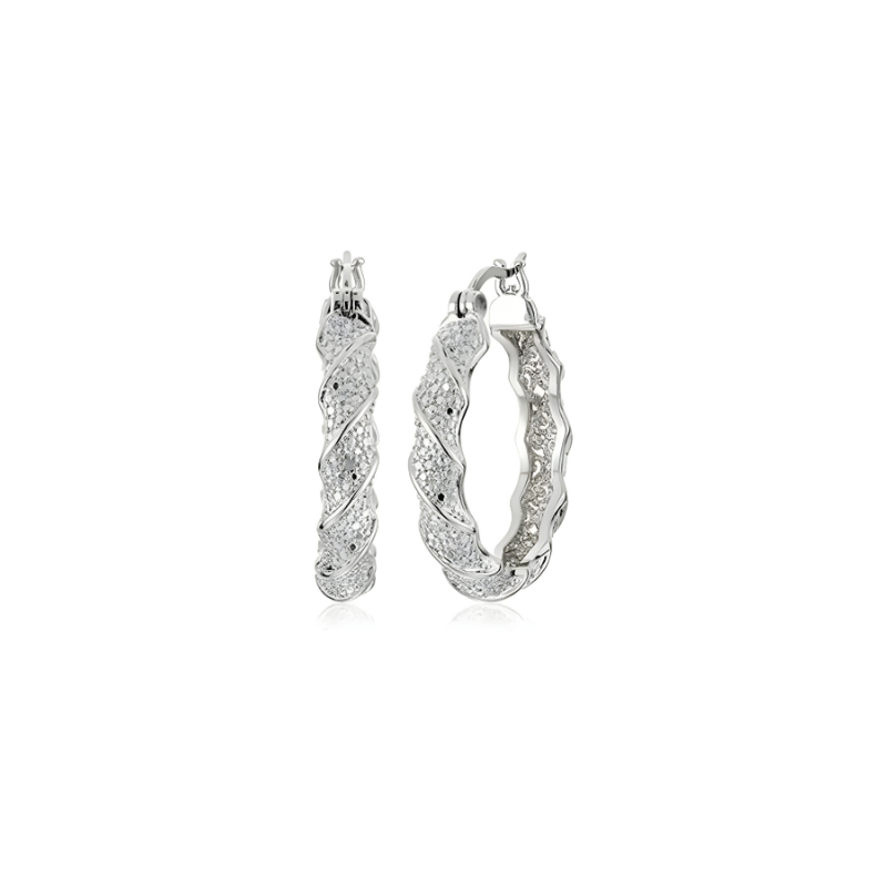 Hoepeloorbellen met Gedraaid Patroon – Noa