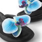 Chic Orchid Design Slippers voor Stijlvol Comfort