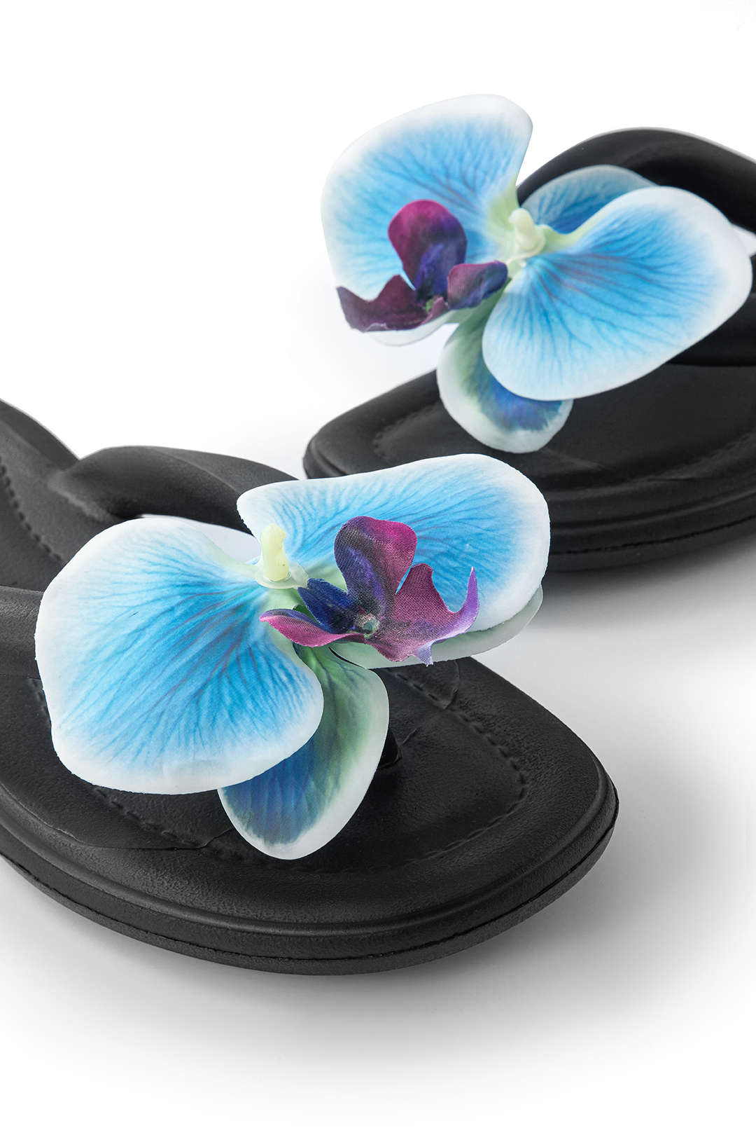 Chic Orchid Design Slippers voor Stijlvol Comfort