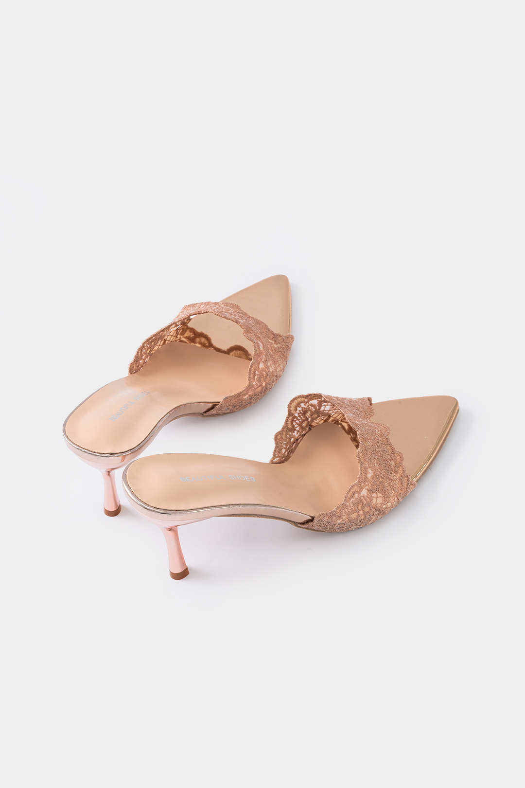 Netkante stiletto pumps