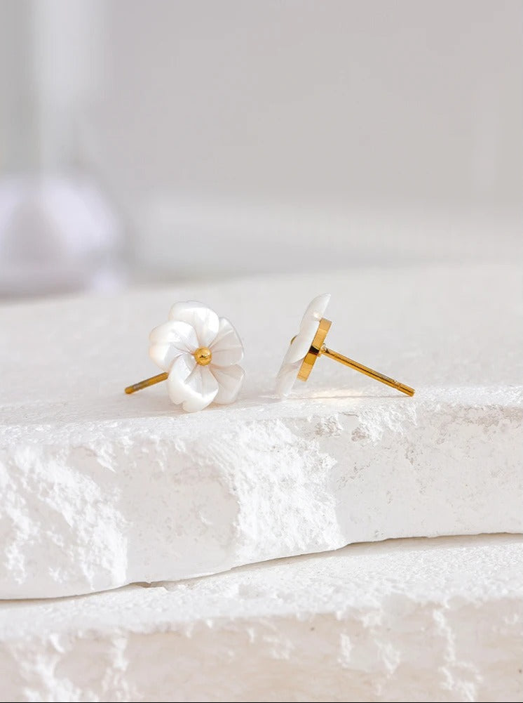 Elegante eeuwige bloem oorbellen