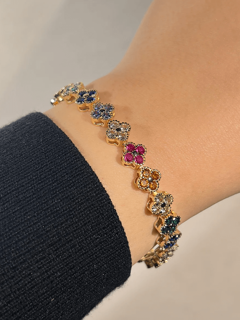 Elegante glanzende armband met luxe glans