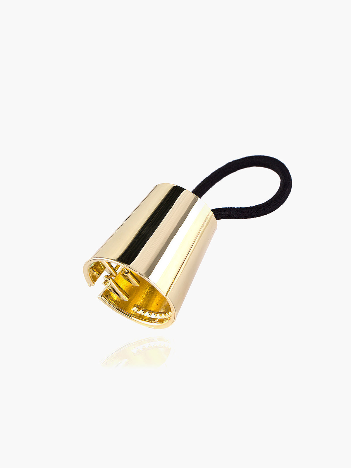 Elegante metalen haar-elastiek