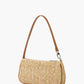 Stijlvolle Raffia Stoffen Schoudertas voor een Chique en Natuurlijke Uiterlijk