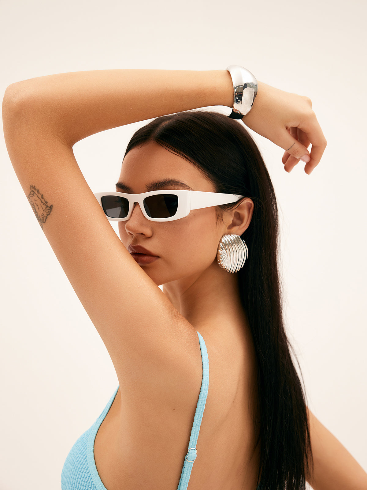 Oceanic Vierkante Zonnebrillen