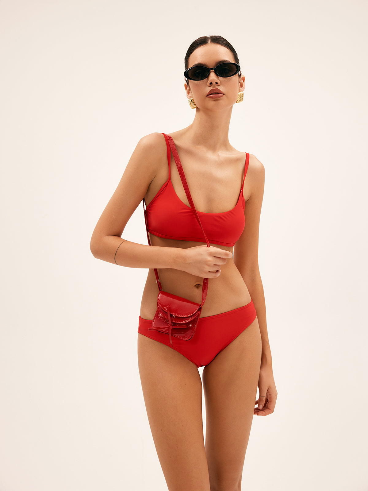 Decoratieve mini strik taillezak voor een trendy stijl