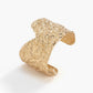 Onregelmatige Gouden Cuff Armband
