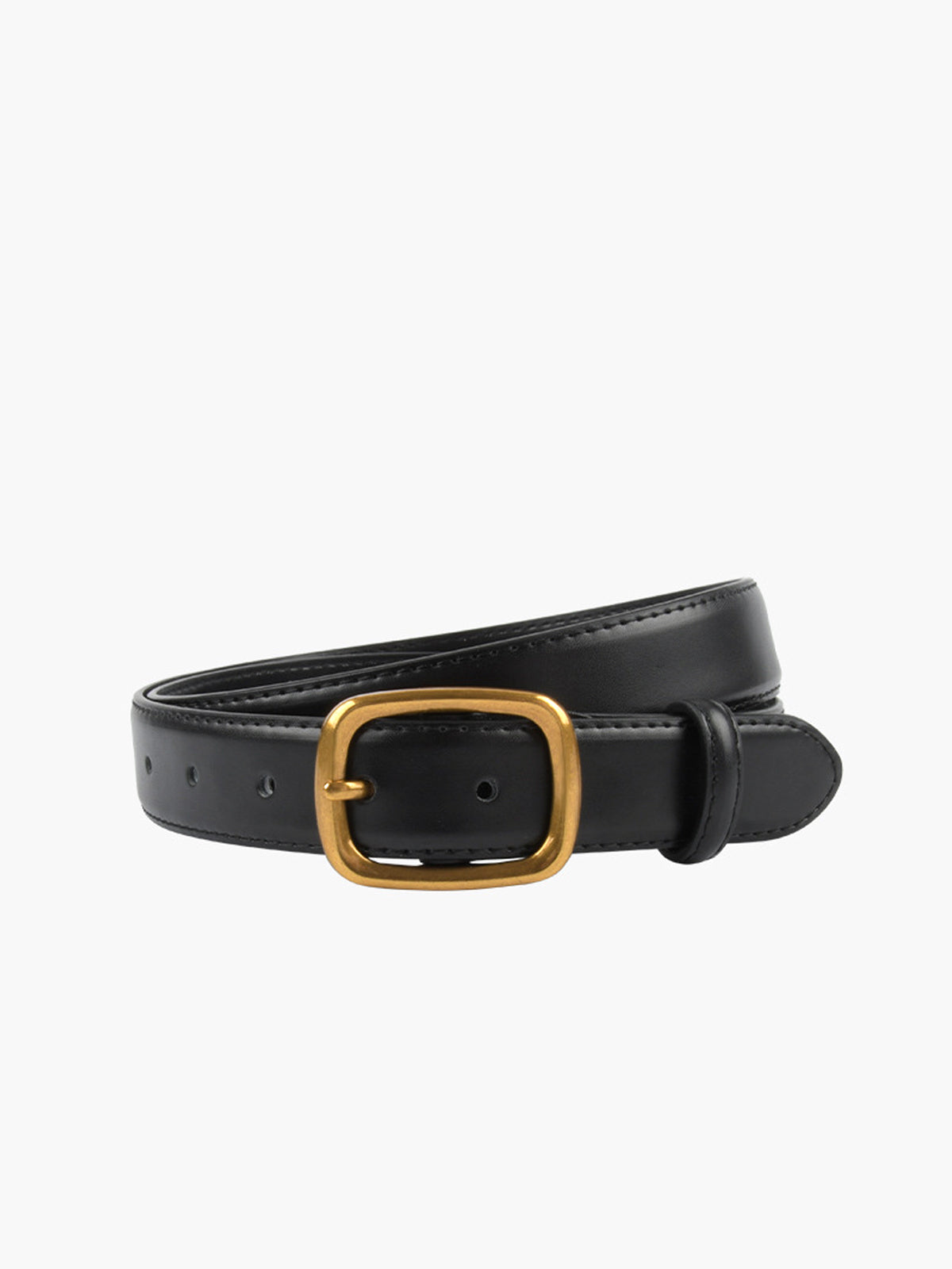 Vintage riem met elegante speld buckle