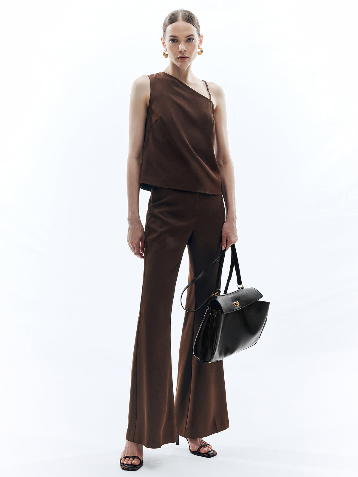 Dameshandtasche met grote capaciteit voor woon-werkverkeer