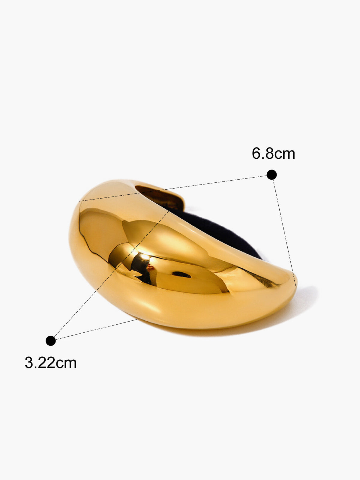 Haarelastiek Goud – Stijlvol & Elastisch