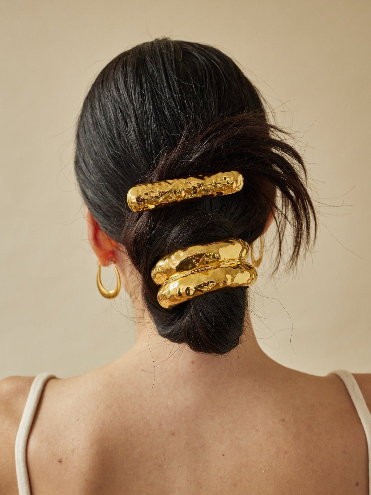 Zwarte U-vormige rubberen band voor een perfecte fixatie